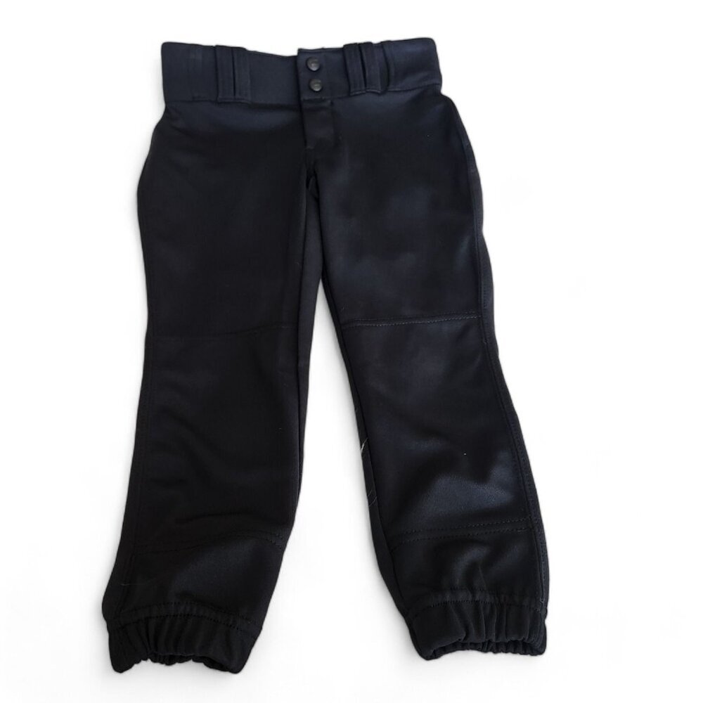Champro Youth Baseball‎ Pants Black Small Girls Soft Grip